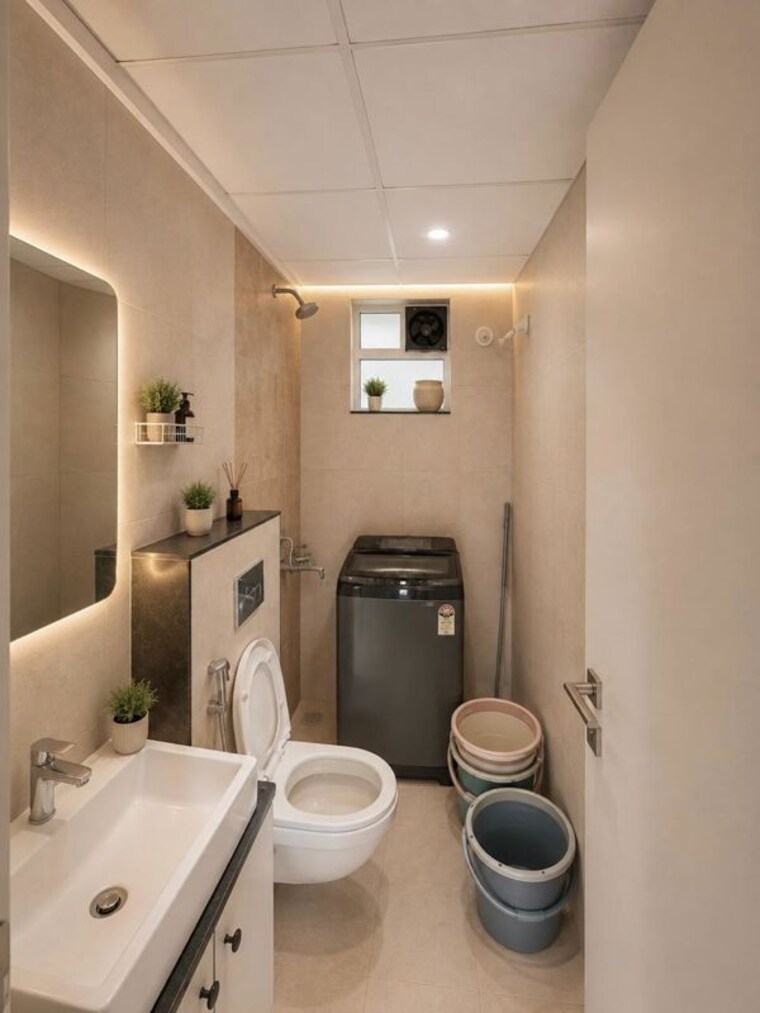 Bathroom, godrej-hillside Pg For Boys & Girls In Mahalunge 10672049