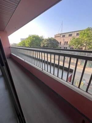 Balcony in 4 BHK Apartment at Arpan Status Sky, Jagatpur – for Rent