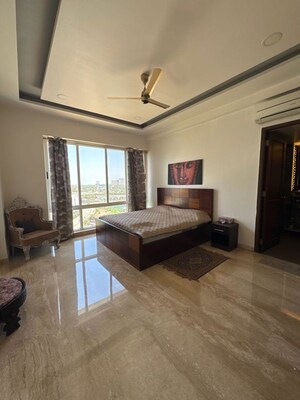 Living Room in 4 BHK Apartment at Marvel Zephyr, Kharadi – for Sale