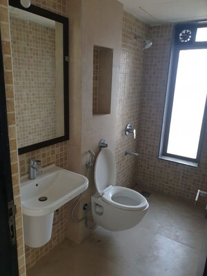 Bathroom in 1.5 BHK Apartment at Lodha Splendora, Ghodbunder Road – for Rent