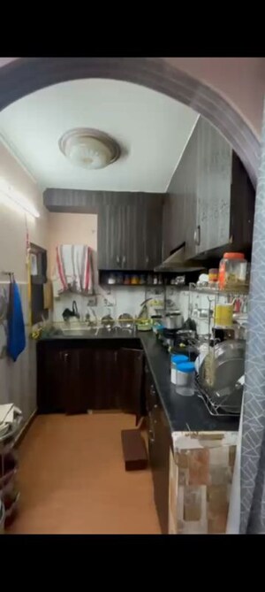 Kitchen in 3 BHK Builder Floor at Vipin Garden – for Sale