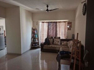 Living Room in 2 BHK Apartment at Rosa Gardenia, Ghodbunder Road – for Rent