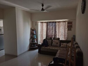 Living Room in 2 BHK Apartment at Rosa Gardenia, Ghodbunder Road – for Rent