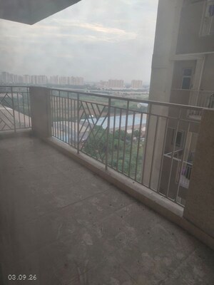 Balcony in 3 BHK Apartment at Pareena Coban Residences, Sector 99a – for Rent