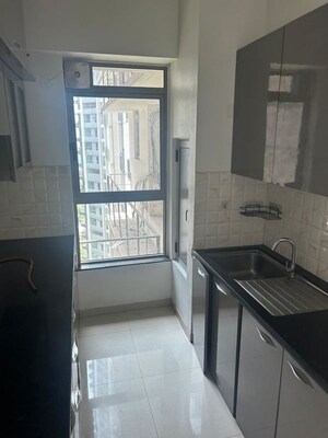 Kitchen in 3 BHK Apartment at Kalpataru Immensa, Kolshet Road – for Rent