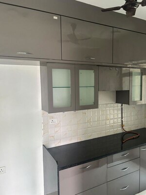 Kitchen in 3 BHK Apartment at Kalpataru Immensa, Kolshet Road – for Rent