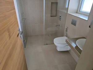 Bathroom in 4 BHK Apartment at Achalare Amber Apartment, Baner – for Sale