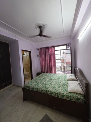 Bedroom in 2 BHK Builder Floor at Mehrauli – for Rent