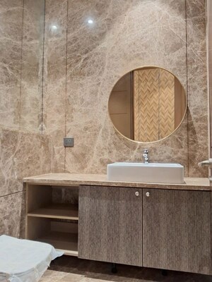 Bathroom in 3 BHK Builder Floor at East Of Kailash – for Sale