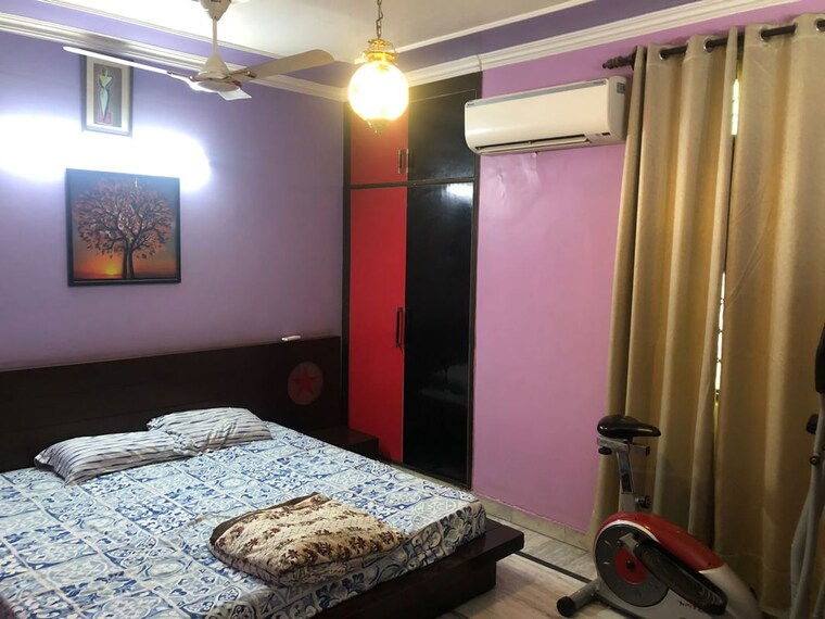 Bedroom, mehrauli 3 Bedroom 1200 Sq.Ft. Builder Floor In Mehrauli Delhi 10672119