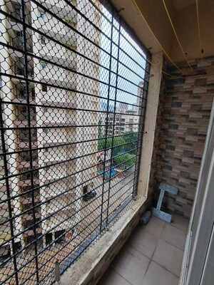 Balcony in 1 BHK Apartment at Cosmos Enclave, Kasarvadavali – for Rent