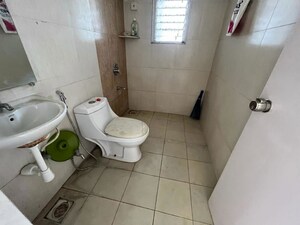 Bathroom in 3 BHK Apartment at Aditya Nisarg Palms, Bavdhan – for Sale