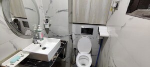Bathroom in 3 BHK Apartment at Sector 28 Dwarka – for Rent