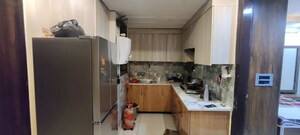 Kitchen in 3 BHK Apartment at Sector 28 Dwarka – for Rent