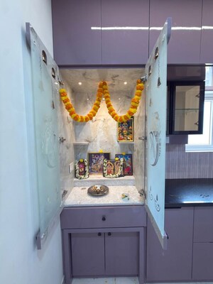 Bathroom in 3 BHK Apartment at ASBL Spectra, Financial District – for Rent