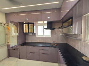 Kitchen in 3 BHK Apartment at ASBL Spectra, Financial District – for Rent