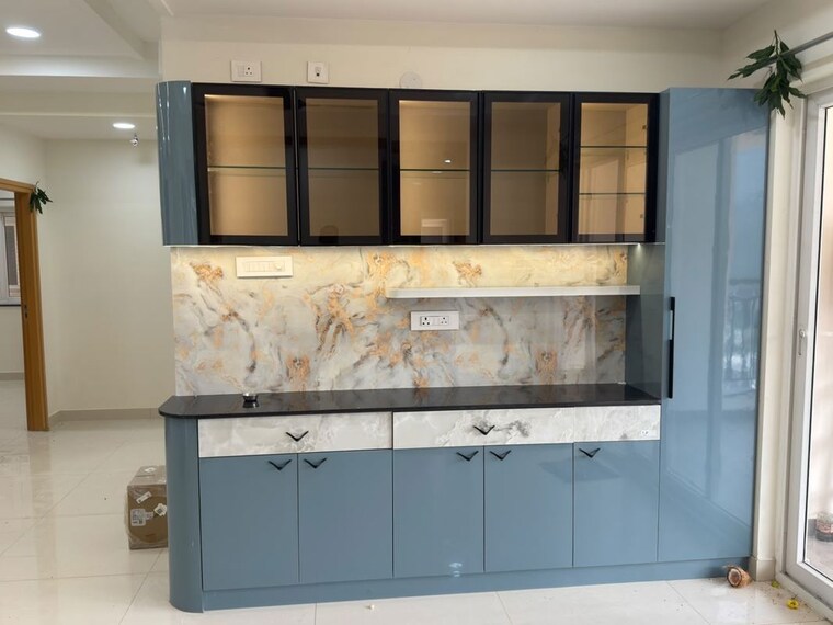 Kitchen, asbl-spectra 3 Bedroom 1980 Sq.Ft. Apartment In Financial District Hyderabad 10672148
