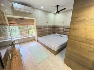 Balcony in 3 BHK Apartment at Tarapore Gardens, Andheri West – for Rent