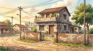 Independent House – Exterior View View at Peermajra - for Sale