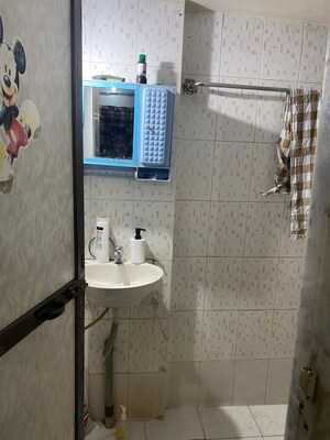 Bathroom in 2 BHK Apartment at Aurum Q Residences, Ghansoli – for Sale