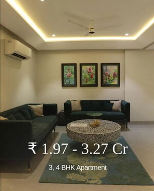 Bedroom in 3 BHK Apartment at Trimurthi Arabella, Bani Park – for Sale