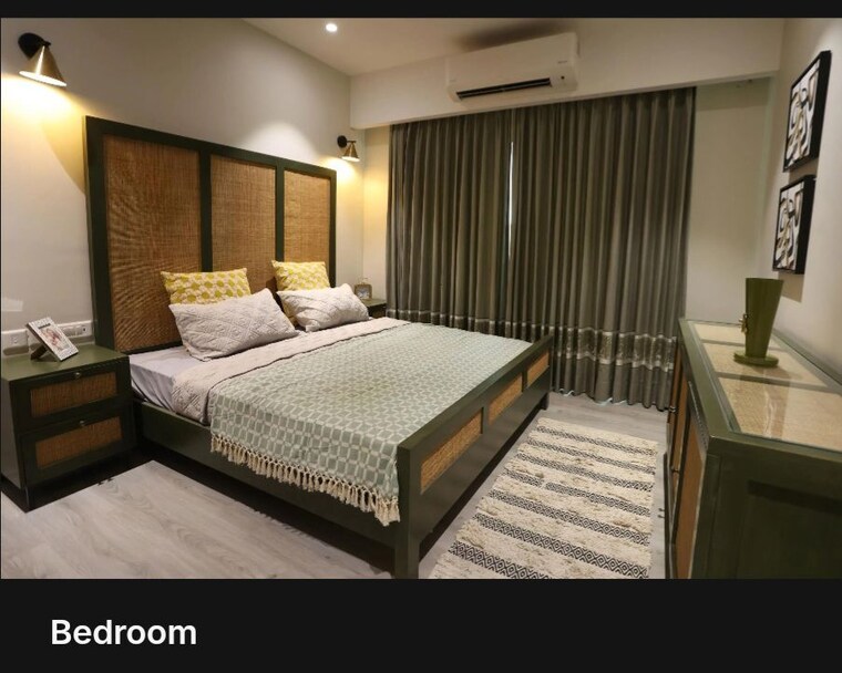 Bedroom, trimurthi-arabella 3 Bedroom 1968 Sq.Ft. Apartment In Bani Park Jaipur 10672182