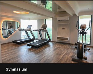 Gym in 3 BHK Apartment at Trimurthi Arabella, Bani Park – for Sale
