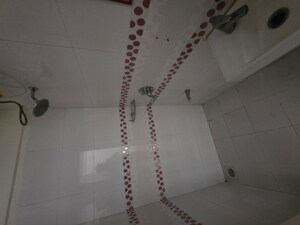 Bathroom in 1 BHK Apartment at Sheth Beverly Hills, Hinjewadi – for Rent