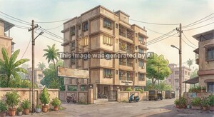  Apartment – Exterior View View at Bhiwandi - for Sale
