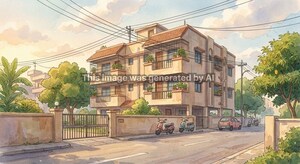  Apartment – Exterior View View at Narayangaon - for Sale