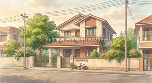  Independent House – Exterior View View at Umra - for Sale