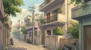  Apartment – Exterior View View at West Sant Nagar - for Sale