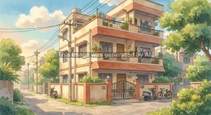  Apartment – Exterior View View at Nabha - for Sale
