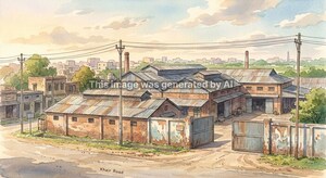  Industrial Plot – Exterior View View at Kalandi Puram - for Sale