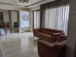 Living Room in 3 BHK Apartment at Supreme Belmac Residences, Kalyani Nagar – for Rent