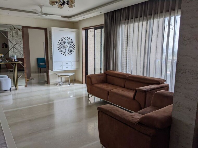 Living Room, supreme-belmac-residences 3 Bedroom 1353 Sq.Ft. Apartment In Kalyani Nagar Pune 10672442