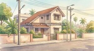  Independent House – Exterior View View at Lajpur - for Sale