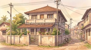  Independent House – Exterior View View at Hindalga - for Sale