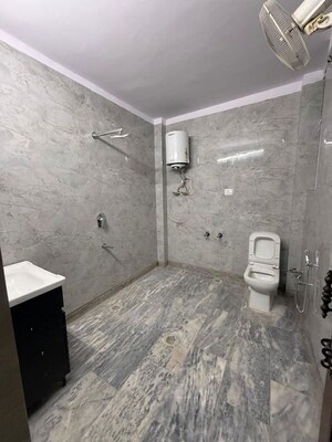 Bathroom in 1 BHK Builder Floor at Kalkaji – for Rent