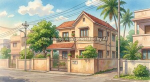  Independent House – Exterior View View at Hagadur - for Sale