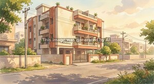  Independent House – Exterior View View at Vidhut Nagar - for Sale