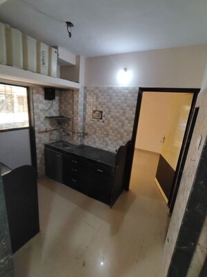 Kitchen in 1.5 BHK Apartment at Shri Sai Enclave, Morya Nagar – for Rent