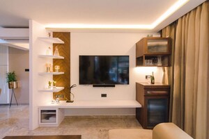Living Room in 3 BHK Apartment at Lodha New Cuffe Parade, Wadala – for Rent