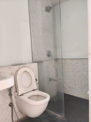Bathroom in 3 BHK Apartment at Lodha New Cuffe Parade, Wadala – for Rent