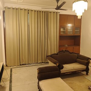 Living Room in 3 BHK Builder Floor at Mohit House, Sushant Lok I – for Rent
