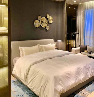 Bedroom in 3 BHK Apartment at Rustomjee Crown, Prabhadevi – for Rent