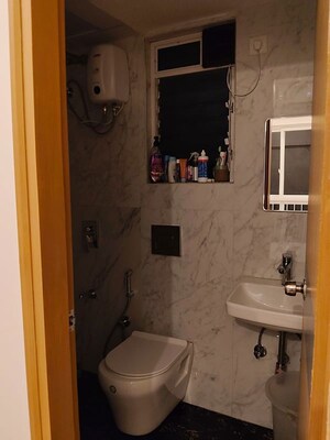 Bathroom in 2 BHK Apartment at Raghav Nova, Kurla East – for Rent