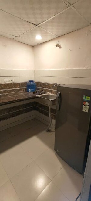 Kitchen in 1 RK Builder Floor at Malviya Nagar – for Rent