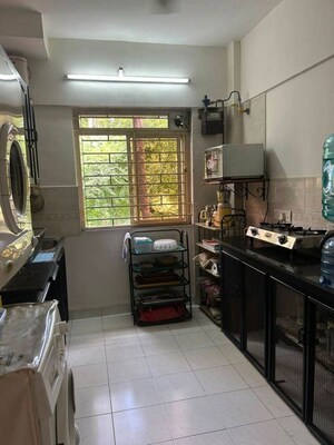 Kitchen in 1 BHK Apartment at Anand Villa Khar, Khar West – for Rent