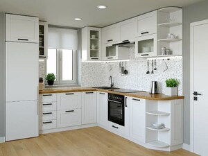 Kitchen in 4 BHK Builder Floor at Sector 107 – for Sale